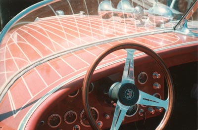 Philbrick runabout steering wheel