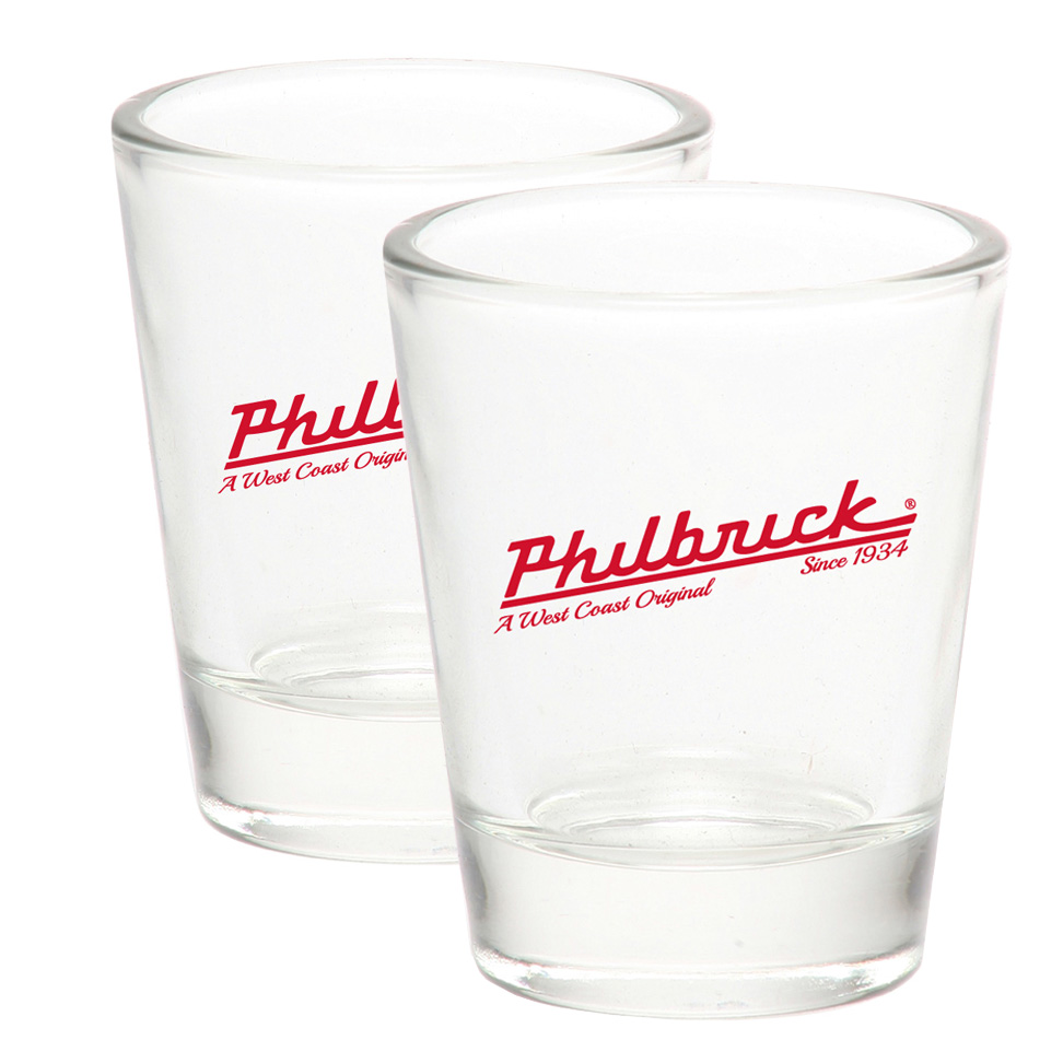 Original Philbrick Shotglasses